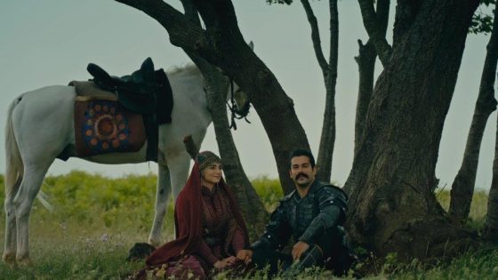 مسلسل المؤسس عثمان الحلقة 24 قصة عشق