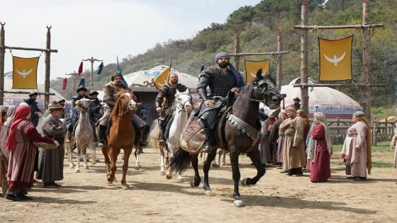 مسلسل المؤسس عثمان الحلقة 57 قصة عشق