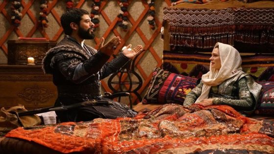 مسلسل المؤسس عثمان الحلقة 63 قصة عشق