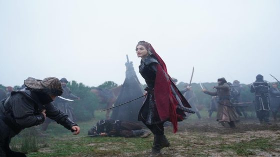 مسلسل المؤسس عثمان الحلقة 117 قصة عشق