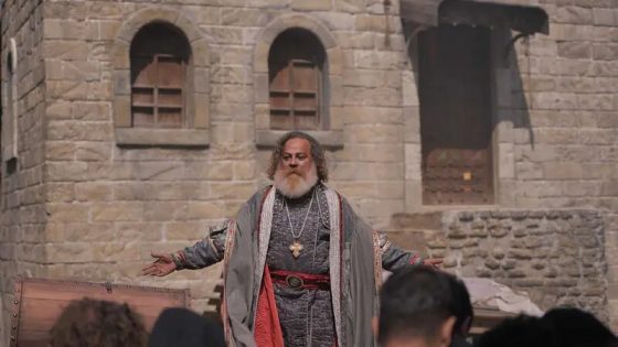 مسلسل صلاح الدين الايوبي الحلقة 58 نهاية الموسم قصة عشق